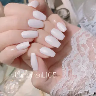 ネイル 23時まで❤︎韓国、 ワンホンネイルのネイルデザイン