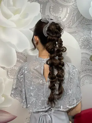 ヘアアレンジ 佐野 優美子のヘアスタイル