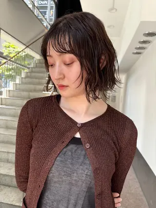 パーマ 穂積 大二朗のヘアスタイル