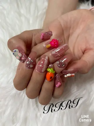 ネイル riri オーナーのネイルデザイン