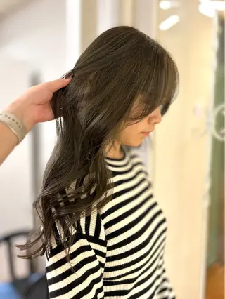 ロング CIEL 難波店所属・🎀透明感/レイヤ ー/Kotona🎀のヘアスタイル