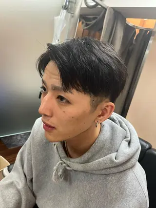 ショート メンズ UNTRACE -BARBER SHOP所属・工藤 千織のヘアスタイル