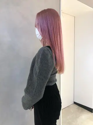 セミロング 🌸ハイトーン 新田 廉 🌸のヘアスタイル