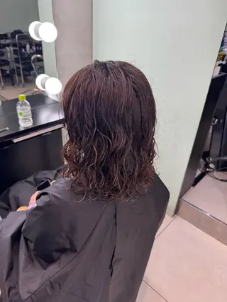 パーマ デザインカラー/ ハイトーン/ケイジのヘアスタイル