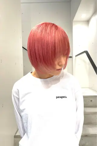 セミロング カラー Wehlen所属・透明感カラー🌟 keisukeのヘアスタイル
