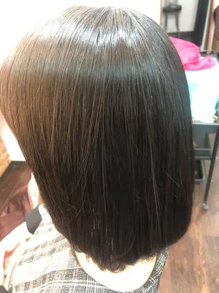 ミディアム パーマ 桧山 真のヘアスタイル