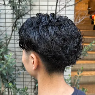 パーマ メンズ 横浜/カット/ パーマ/shuのヘアスタイル