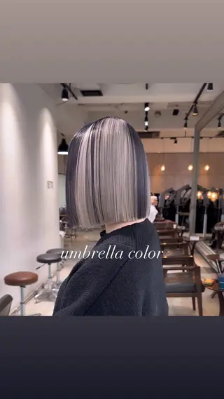 ショート カラー 💜ハイトーン💛 マジカルかいちゃんのヘアスタイル