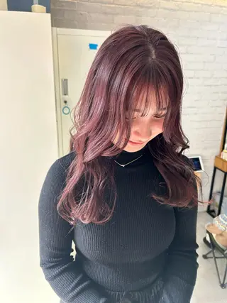 カラー 十倉 朱莉のヘアスタイル