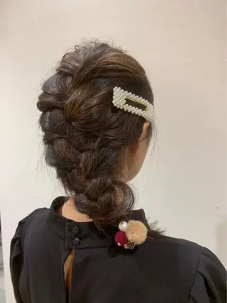 セミロング 遊佐 瑞紀のヘアスタイル
