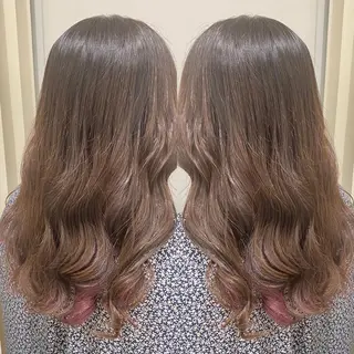セミロング 髪質改善カラー/店長 宮内秀峰のヘアスタイル