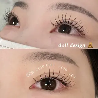 マツエク・マツパ 木村 春香のマツエク・マツパデザイン