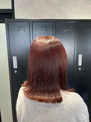 ミディアム カラー .Xian /高槻/モデル募集のヘアスタイル