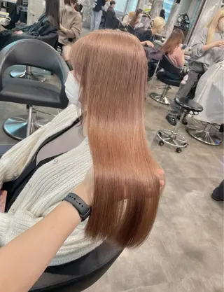 ロング カラー ベージュカラー💖 やすひろのヘアスタイル