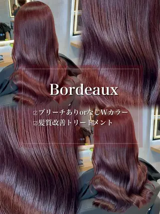 ロング カラー ヘアアレンジ ダメージレスカラー 🩵HIYO🩵のヘアスタイル