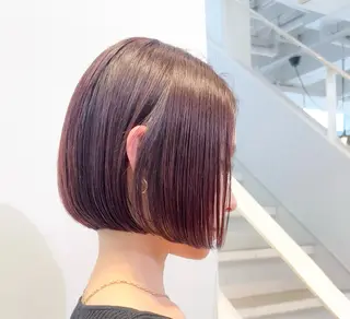 ショート カラー ⭐️似合わせボブ ⭐️かえでのヘアスタイル