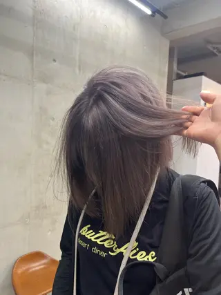 セミロング SALT WATER所属・🫐 𝐌𝐚𝐨 🫐似合わせcutのヘアスタイル