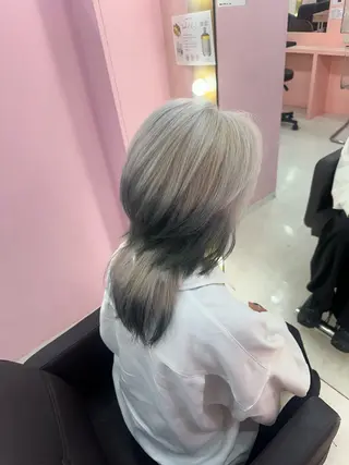 セミロング ハイトーン支持率 No.1🦋KOKIのヘアスタイル