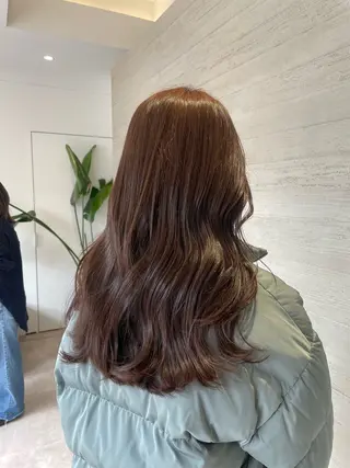 セミロング NEST by chord （ネストバイコード）所属・🤍tomoka 🤍のヘアスタイル