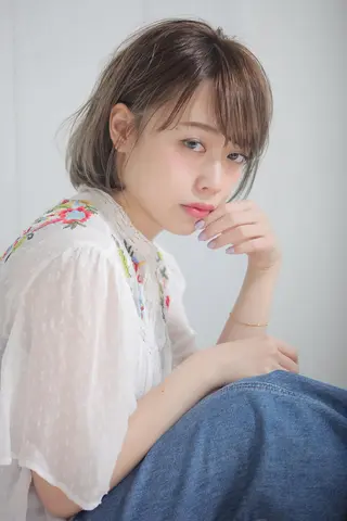 ショート カラー 福岡天神⭐︎ lotyのヘアスタイル