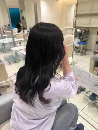 ロング ブラウン艶カラー / mizuki🎀のヘアスタイル