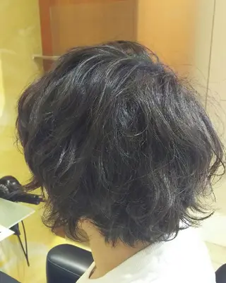 メンズ パーマ SHAFT Ieiriのヘアスタイル