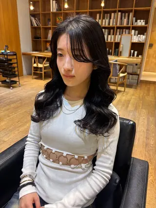 パーマ 韓国風パーマ/ オリーブ🇰🇷あゆのヘアスタイル