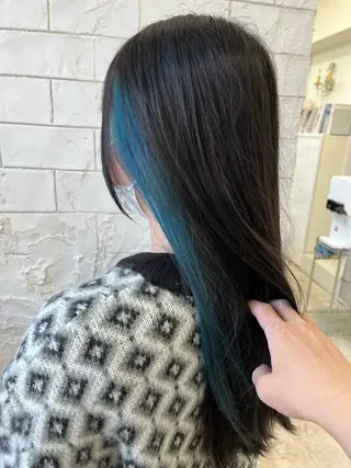 ロング カラー archange 大井川のヘアスタイル