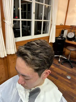 メンズ 可知 幸輝のヘアスタイル