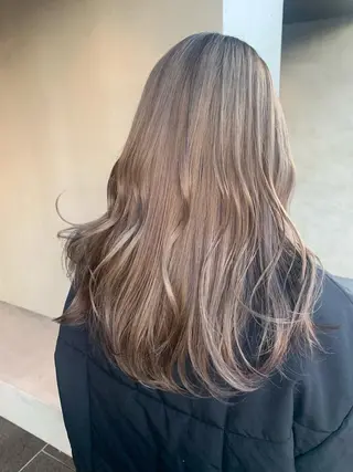 ロング カラー ブリーチ/アレンジ 天満/chihiroのヘアスタイル