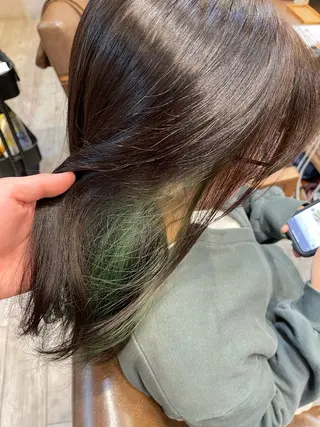 セミロング hair MILE.所属・ゆうだい モデル募集中のヘアスタイル