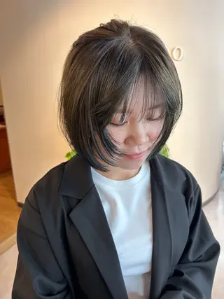 ショート 透明感/レイヤー/ 武士るな🌿‬のヘアスタイル