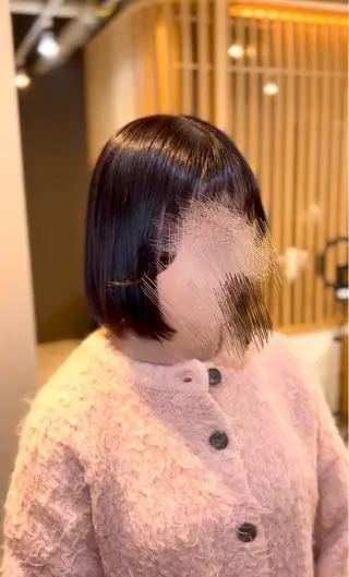 ショート カラー みな🫧艶カラー/ 髪質改善/前髪カットのヘアスタイル