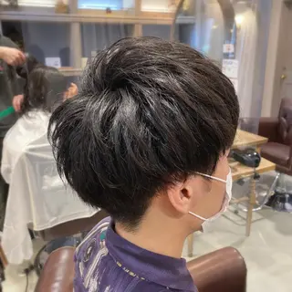 ショート メンズ メンズパーマ 西條真治のヘアスタイル