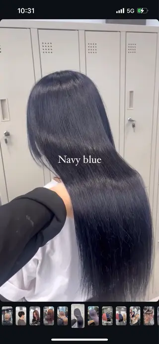 ロング カラー ヘアアレンジ ハイトーン/透明感 髪質改善/rinaのヘアスタイル