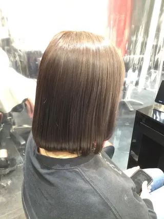 ミディアム カラー Annon プライベートサロンのヘアスタイル