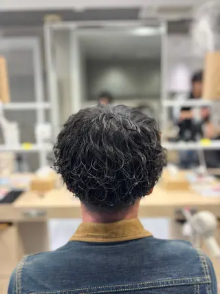 ショート パーマ メンズ メンズ特化韓国風 パーマスタイル/りんのヘアスタイル