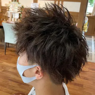 メンズ スタイリスト　田中 美雄のヘアスタイル