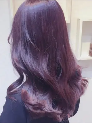 セミロング カラー パーマ ヘアアレンジ ヘアケア特化型サロン newi 梅田のヘアスタイル