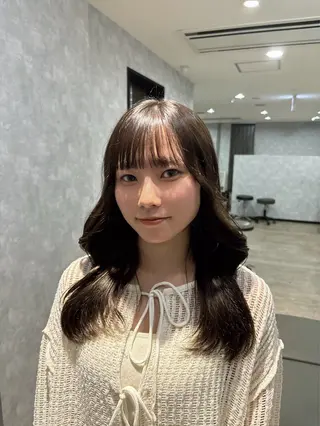 カラー La fith hair ray 札幌店所属・顔まわり/W カラー/リョウのヘアスタイル