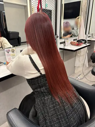 ロング カラー ZYNX所属・ZYNX わかなのヘアスタイル