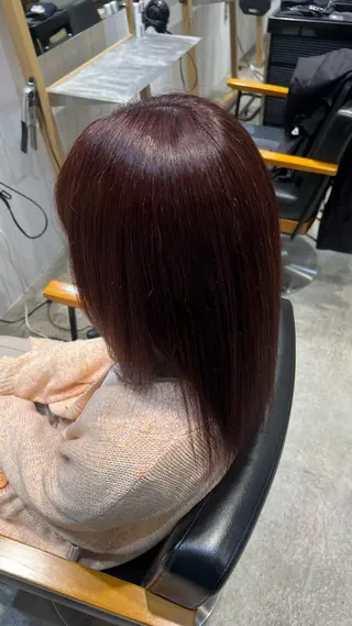 ミディアム 髙橋 かなこのヘアスタイル