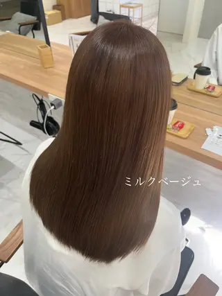 セミロング 優月/カラー特化 西宮/夙川のヘアスタイル