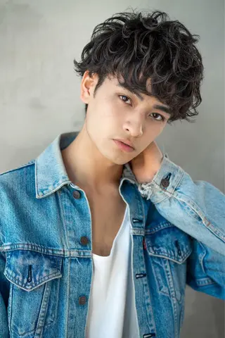 ミディアム パーマ クドウレイ fifth渋谷のヘアスタイル