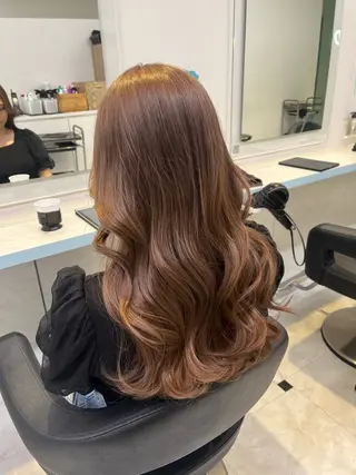 ロング カラー ブリーチカラー 🩵MIZUKIのヘアスタイル