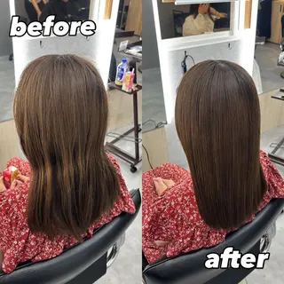 ミディアム トリートメント/カラ ー/艶髪🌻ひな🌻のヘアスタイル