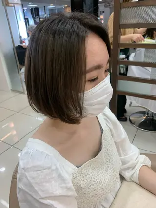 ミディアム カラー ママ美容師まつげ 🤍まき🤍のマツエク・マツパデザイン