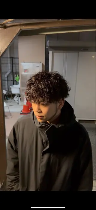 パーマ メンズ 小芝涼介/レイヤー /メンズパーマ✂️のヘアスタイル