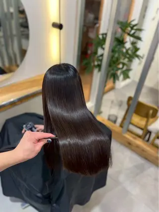 ロング リキ/髪質改善 /縮毛矯正🫧のヘアスタイル