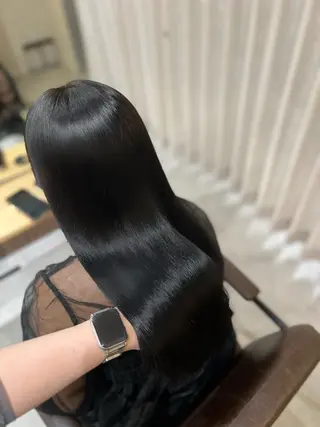 ロング カラー 梅田/似合わせボブ /顔周り/RINKAのヘアスタイル